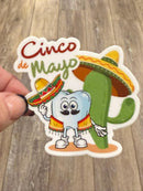 Taco Dental Stickers | Dentist Office Decor | Dental Assistant Gift | Hygienist Sticker | Tooth Stickers | Dental Team Swag