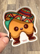 Avocado Dental Stickers | Dentist Office Decor | Dental Assistant Gift | Hygienist Sticker | Tooth Stickers | Dental Team Swag