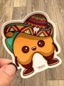 Avocado Dental Stickers | Dentist Office Decor | Dental Assistant Gift | Hygienist Sticker | Tooth Stickers | Dental Team Swag