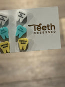 Valentine Dental Earrings, Heart Teeth Earrings, Tooth Studs, RDH, Hygienist, Dental Hygiene Gift, Dental Assistant, Dental Graduation