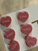 Valentine Dental Earrings, Heart Teeth Earrings, Tooth Studs, RDH, Hygienist, Dental Hygiene Gift, Dental Assistant, Dental Graduation