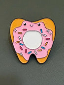 Dental Pins, Mrs Flossy Pin, Dental Pin, Tooth Pin, Molar Pin, Dental Hygiene Gift, Dental Assistant Gift, Dental Earrings, Tooth Earrings