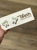 Tooth with Sunglasses Dental Earrings, Teeth Earrings, Tooth Earrings, Tooth Earrings, Dental Hygiene Gift Dental Assistant