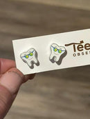 Tooth with Sunglasses Dental Earrings, Teeth Earrings, Tooth Earrings, Tooth Earrings, Dental Hygiene Gift Dental Assistant