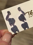 Purple Dental Earrings, Dental Molar, Teeth Earrings, Dental Gift Graduation, Tooth Earrings, Dental Hygiene Gift, Dental Assistant