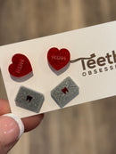 Valentine Dental Earrings