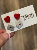 Valentine Dental Earrings