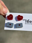 Valentine Dental Earrings
