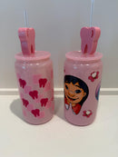 Valentine’s Day Dental Mug and Heart Glass Set | Tooth & Smile Straw Toppers | Dental Gift | Hygienist Assistant Gift | Love Teeth