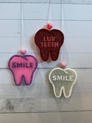 Valentine Tooth Freshener | Dental Air Freshener | Tooth Shaped Freshener | Valentine Dental Gift | Hygienist Assistant Gift