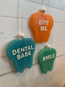 Valentine Tooth Freshener | Dental Air Freshener | Tooth Shaped Freshener | Valentine Dental Gift | Hygienist Assistant Gift
