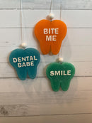 Valentine Tooth Freshener | Dental Air Freshener | Tooth Shaped Freshener | Valentine Dental Gift | Hygienist Assistant Gift