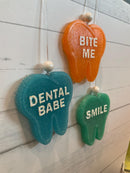 Valentine Tooth Freshener | Dental Air Freshener | Tooth Shaped Freshener | Valentine Dental Gift | Hygienist Assistant Gift