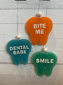 Valentine Tooth Freshener | Dental Air Freshener | Tooth Shaped Freshener | Valentine Dental Gift | Hygienist Assistant Gift