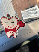 Valentine Tooth Freshener | Dental Air Freshener | Tooth Shaped Freshener | Valentine Dental Gift | Hygienist Assistant Gift