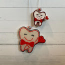 Valentine Tooth Freshener | Dental Air Freshener | Tooth Shaped Freshener | Valentine Dental Gift | Hygienist Assistant Gift