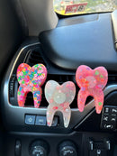 Valentine Dental Car Freshies, Tooth Freshener, Dental Hygienists, Teeth Freshener, Dental Car Fresheners, Tooth Mold, Tooth Vent