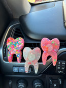 Valentine Dental Car Freshies, Tooth Freshener, Dental Hygienists, Teeth Freshener, Dental Car Fresheners, Tooth Mold, Tooth Vent