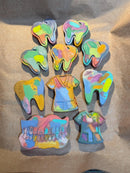 Dental Crayons – Tooth, Implant, Scrub Top & Denture Shapes | Dental Gifts | Dentist Assistant Gifts | Dental Office Fun