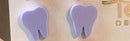Purple Tooth Dental Earrings, Teeth Earrings, Tooth Studs, RDH, Hygienist, Dental Hygiene Gift, Dental Assistant, Dental Graduation