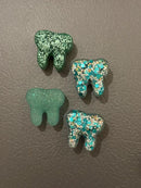 3 Acrylic Tooth Magnets: Dental Office Decor