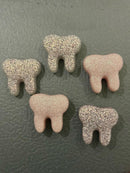 3 Acrylic Tooth Magnets: Dental Office Decor