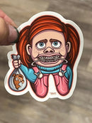 Dental Sticker, Dentist Sticker, Dental Gift Sticker, Tooth Sticker, Dental Assistant, Braces Sticker, Orthodontist Assistant