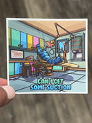 Caterpillar Dental Stickers | Dentist Office Decor | Dental Assistant Gift | Hygienist Sticker | Tooth Stickers | Dental Team Swag