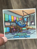 Caterpillar Dental Stickers | Dentist Office Decor | Dental Assistant Gift | Hygienist Sticker | Tooth Stickers | Dental Team Swag