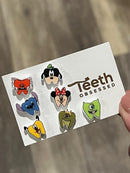 Glitter Tooth Earrings: Hypoallergenic Dental Assistant Gift