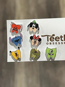 Glitter Tooth Earrings: Hypoallergenic Dental Assistant Gift