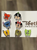 Glitter Tooth Earrings: Hypoallergenic Dental Assistant Gift