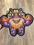 Crab Dental Stickers | Crab Tooth | Dental Assistant Gift | Hygienist Sticker | Tooth Stickers | Dental Team Swag