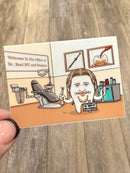 Brad Pit and Fissures Dental Stickers | Dental Sealant| Dental Assistant Gift | Hygienist Sticker | Tooth Stickers | Dental Team Swag