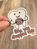 Sarcastic Dental Stickers | Dental Assistant Gift | Hygienist Sticker | Tooth Stickers | Dental Team Swag