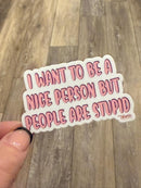 Sarcastic Dental Stickers | Dentist Office Decor | Dental Assistant Gift | Hygienist Sticker | Tooth Stickers | Dental Team Swag