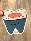 Dental Stickers | Dentist Office Decor | Dental Assistant Gift | Hygienist Sticker | Tooth Stickers | Dental Team Swag