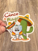 Taco Dental Stickers | Dentist Office Decor | Dental Assistant Gift | Hygienist Sticker | Tooth Stickers | Dental Team Swag