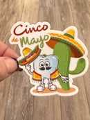 Taco Dental Stickers | Dentist Office Decor | Dental Assistant Gift | Hygienist Sticker | Tooth Stickers | Dental Team Swag