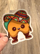 Avocado Dental Stickers | Dentist Office Decor | Dental Assistant Gift | Hygienist Sticker | Tooth Stickers | Dental Team Swag