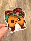 Avocado Dental Stickers | Dentist Office Decor | Dental Assistant Gift | Hygienist Sticker | Tooth Stickers | Dental Team Swag