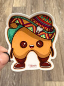 Avocado Dental Stickers | Dentist Office Decor | Dental Assistant Gift | Hygienist Sticker | Tooth Stickers | Dental Team Swag