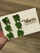 Lime Green Dental Earrings, Dental Molar, Teeth Earrings, Dental Gift Graduation, Tooth Earrings, Dental Hygiene Gift, Dental Assistant