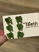 Lime Green Dental Earrings, Dental Molar, Teeth Earrings, Dental Gift Graduation, Tooth Earrings, Dental Hygiene Gift, Dental Assistant