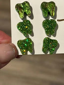 Lime Green Dental Earrings, Dental Molar, Teeth Earrings, Dental Gift Graduation, Tooth Earrings, Dental Hygiene Gift, Dental Assistant