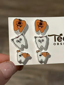 Dental Earrings, Teeth Earrings, Tooth Earrings, Glitter Tooth Earrings, Dental Hygiene Gift Dental Assistant, Dental Graduation