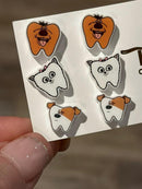 Dental Earrings, Teeth Earrings, Tooth Earrings, Glitter Tooth Earrings, Dental Hygiene Gift Dental Assistant, Dental Graduation