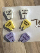 Valentine Dental Earrings, Heart Teeth Earrings, Tooth Studs, RDH, Hygienist, Dental Hygiene Gift, Dental Assistant, Dental Graduation