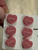 Valentine Dental Earrings, Heart Teeth Earrings, Tooth Studs, RDH, Hygienist, Dental Hygiene Gift, Dental Assistant, Dental Graduation