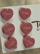 Valentine Dental Earrings, Heart Teeth Earrings, Tooth Studs, RDH, Hygienist, Dental Hygiene Gift, Dental Assistant, Dental Graduation